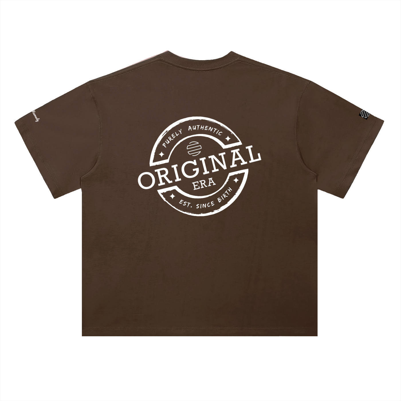 Retro Drive In Snack Bar Heavyweight Drop Shoulder Cotton T-Shirt