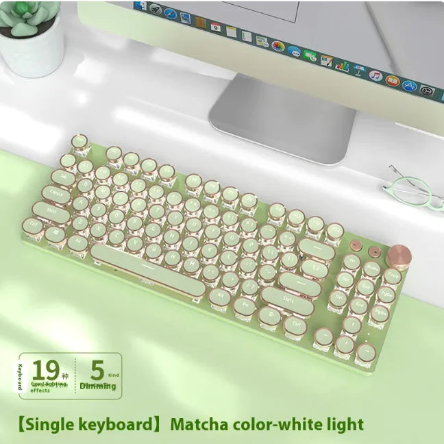 Dual-Mode E-Sports Mechanical Keyboard