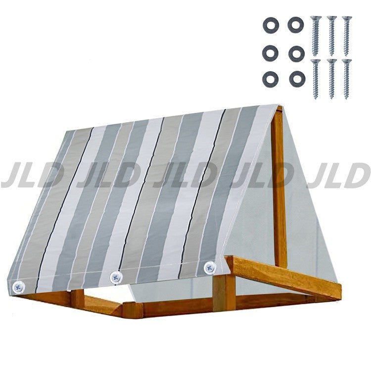 Outdoor Kids Playground Swing Set with Waterproof Canopy
