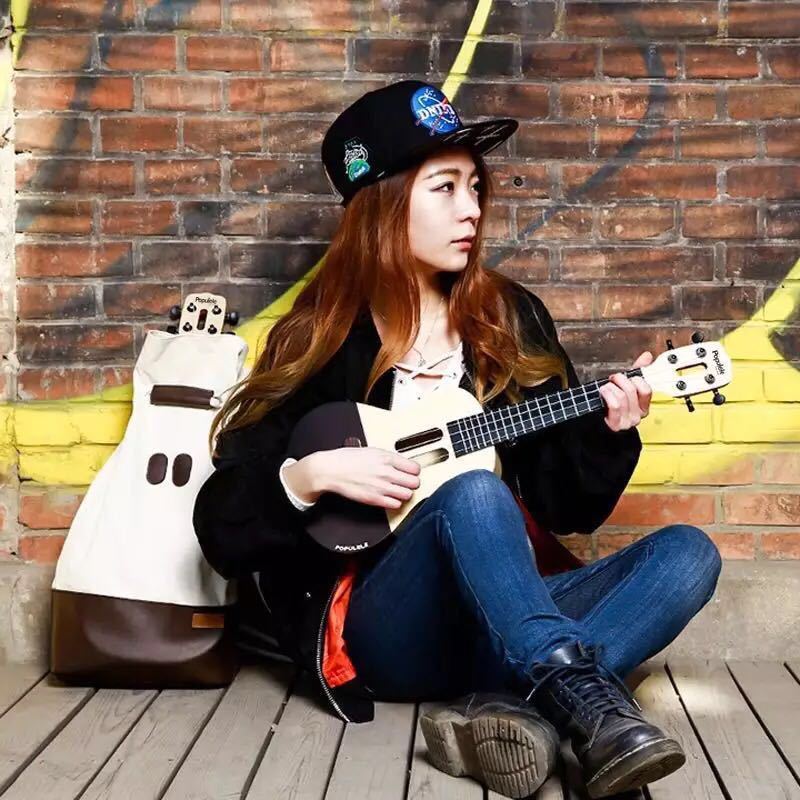 Smart Spruce Ukulele Small Guitar - U1 Learning  Smart APP