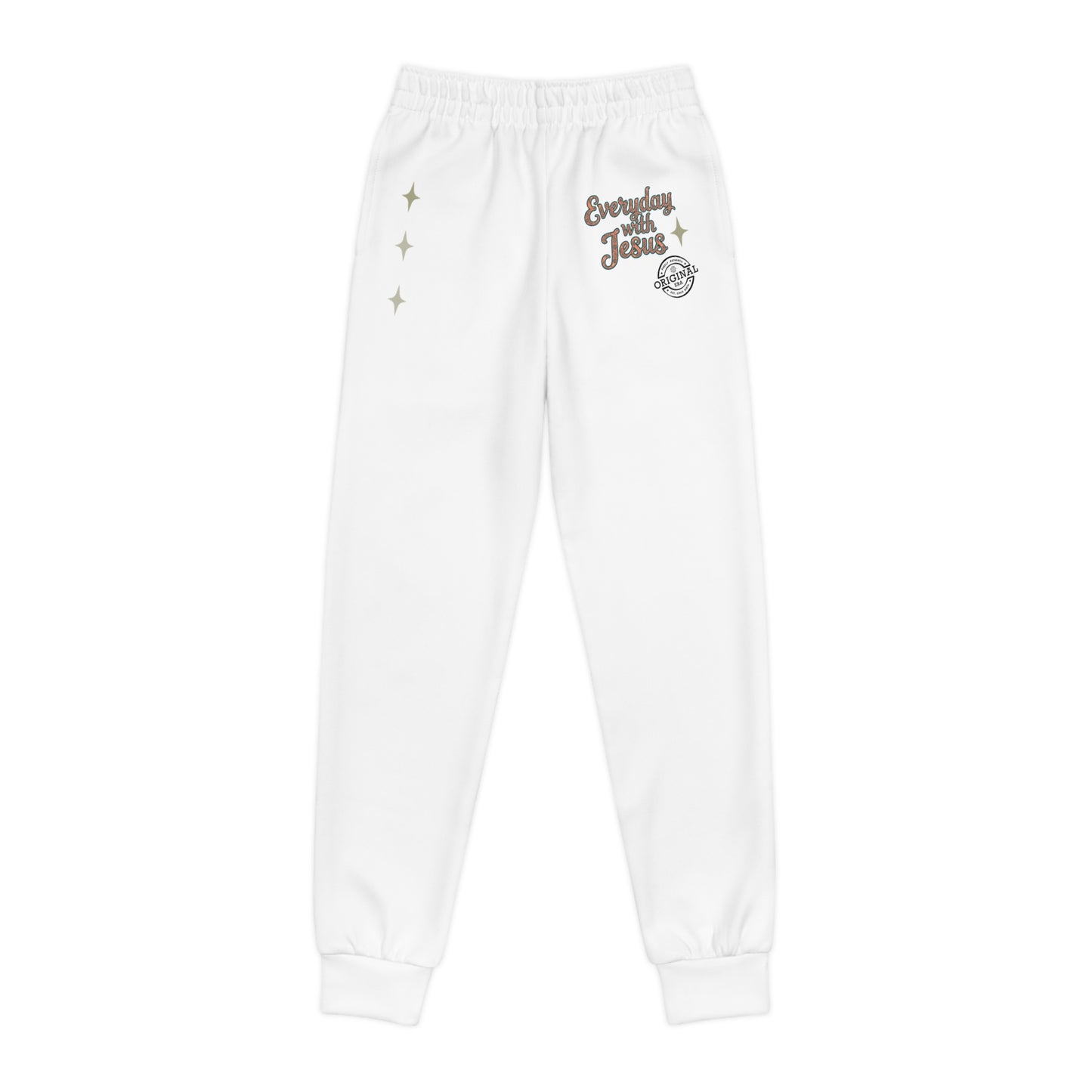 Youth Joggers — 'Everyday With Jesus' Kids Jogger Pants