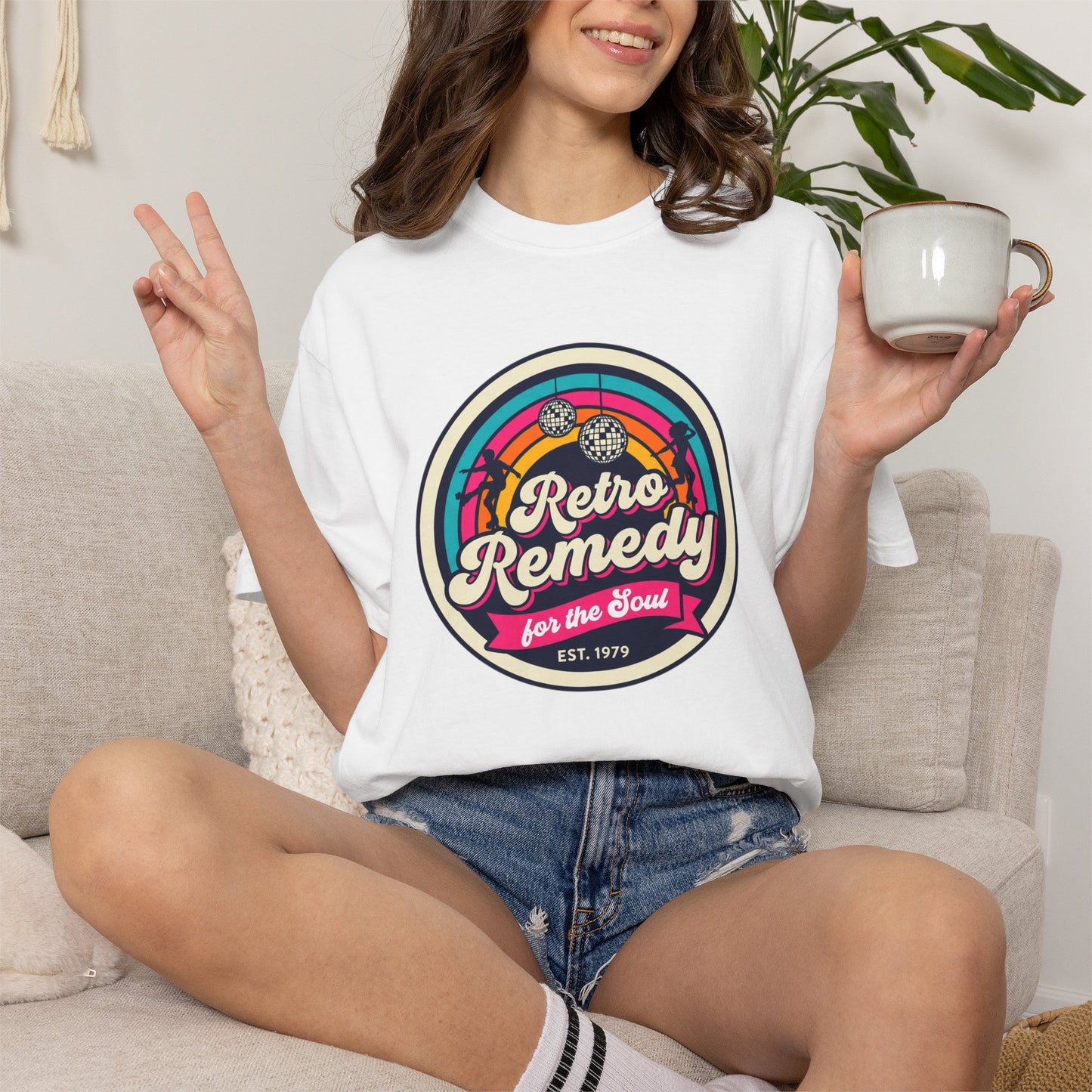 Retro Remedy Vintage Concert Poster T-Shirt