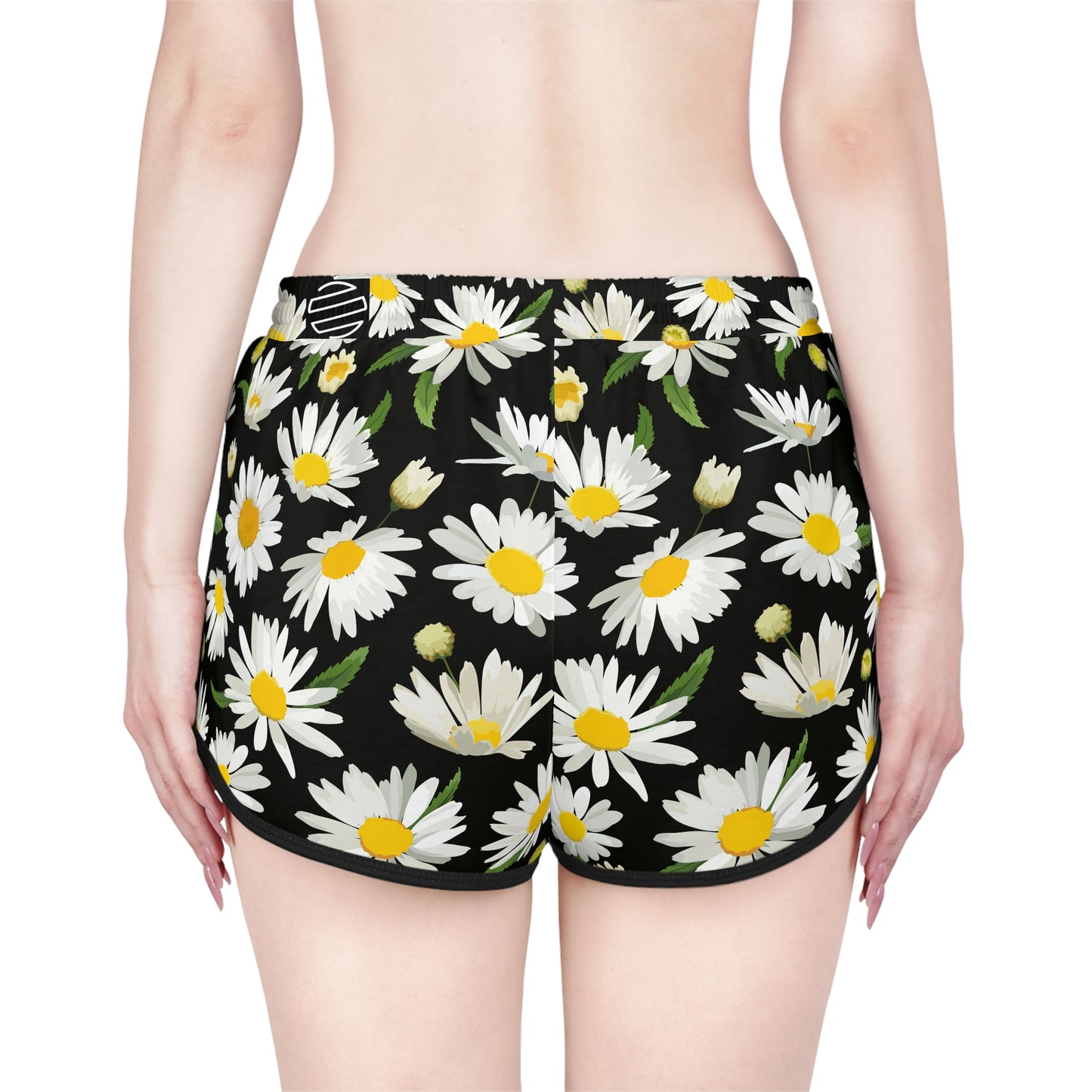 Daisy Relaxed Shorts — Women's Floral Lounge & Beach Shorts