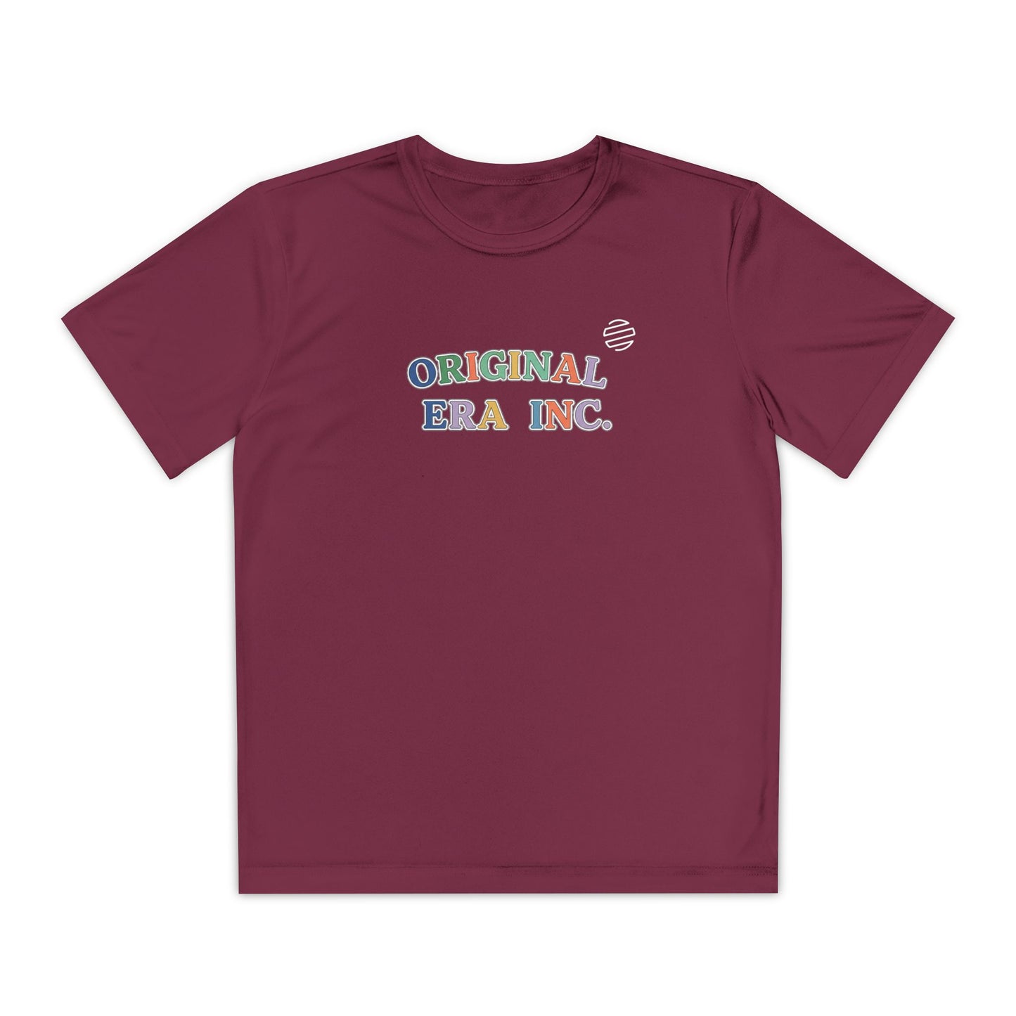 Youth Competitor Tee — "Original Era Inc." Kids' Christian Scripture T-Shirt (Matthew 5:9)
