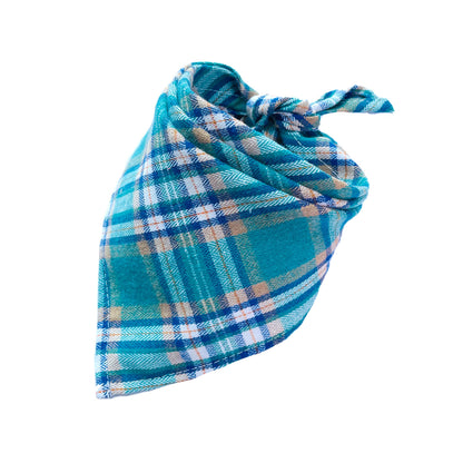 Scottish Plaid Large Baby Bib