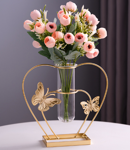 Elegant Faux Flower Centerpiece