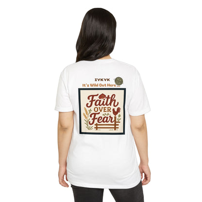 Faith Over Fear Vintage Cow T-Shirt