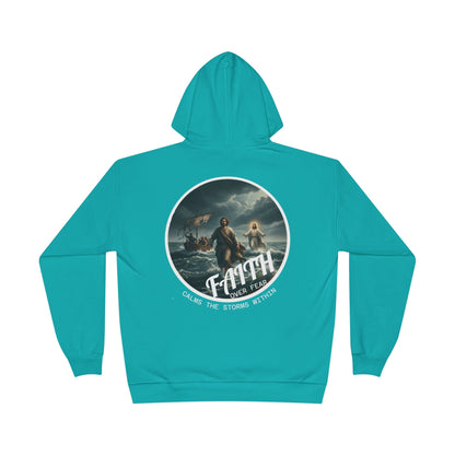 Faith Storm Graphic Hoodie — Inspirational Christian Pullover
