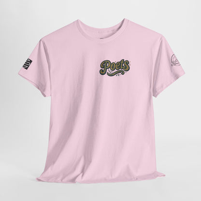 Poets Are Prophets Graphic Tee — Inspirational Poet Quote T-Shirt