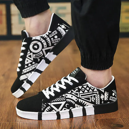 Men's Casual Canvas Skate Shoes