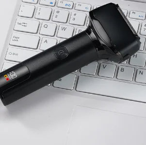 Cordless Electric Shaver with LED Display for Men