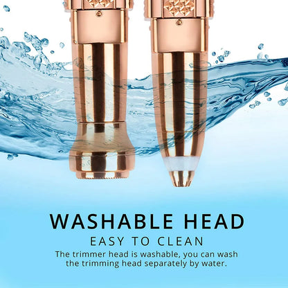 2-in-1 USB Lipstick Shaver & Brow Trimmer