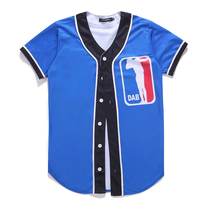 Customizable 3D Baseball Jersey with Creative Design