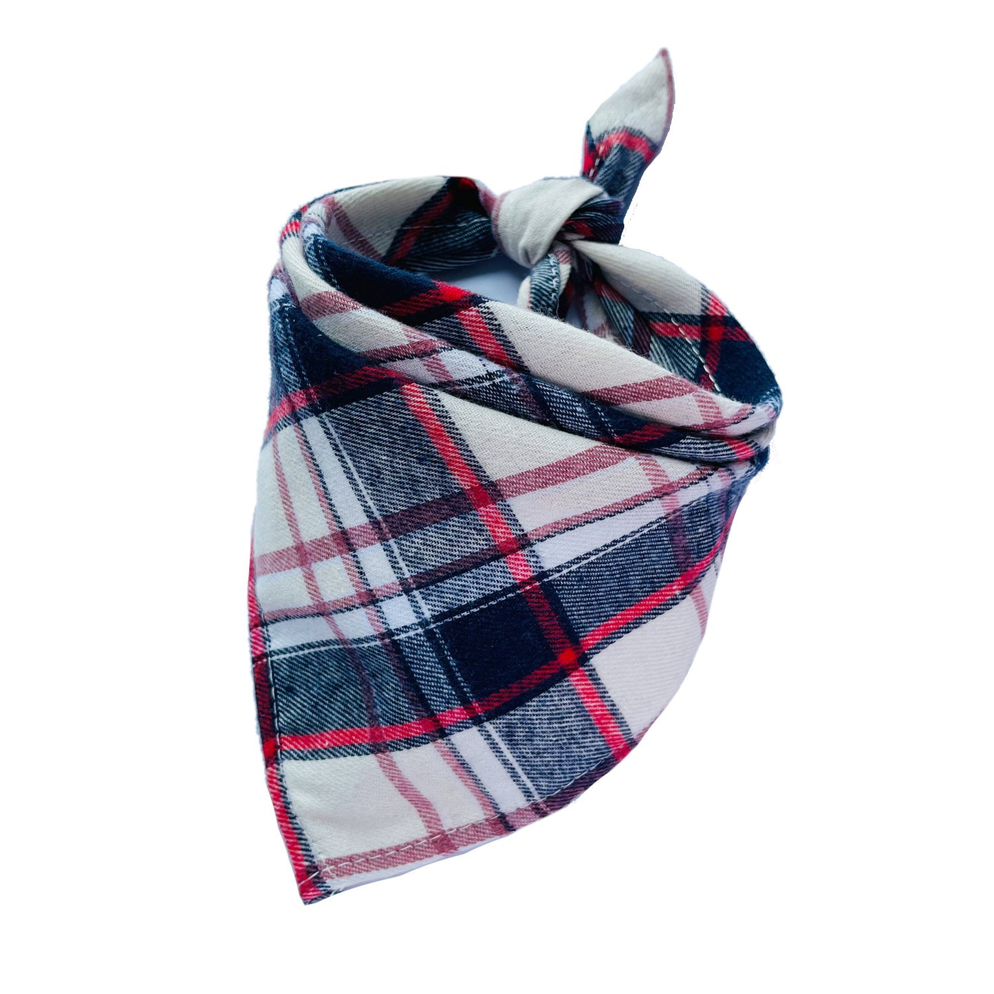 Scottish Plaid Large Baby Bib