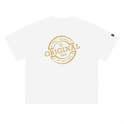 Retro "Home" Heavyweight Drop Shoulder Cotton T-Shirt
