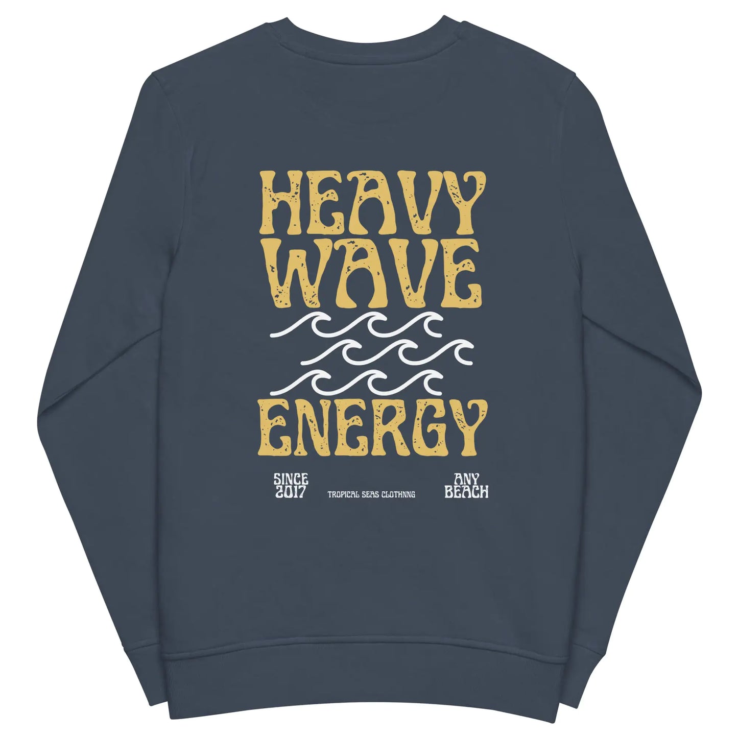 Men's Heavy Wave Energy Organic Sweatshirt