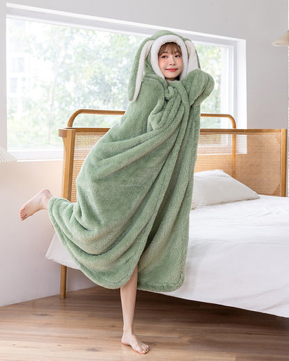 Women's Winter Shawl Blanket Cloak for Warmth