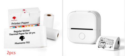 Mini Bluetooth Label & Photo Printer