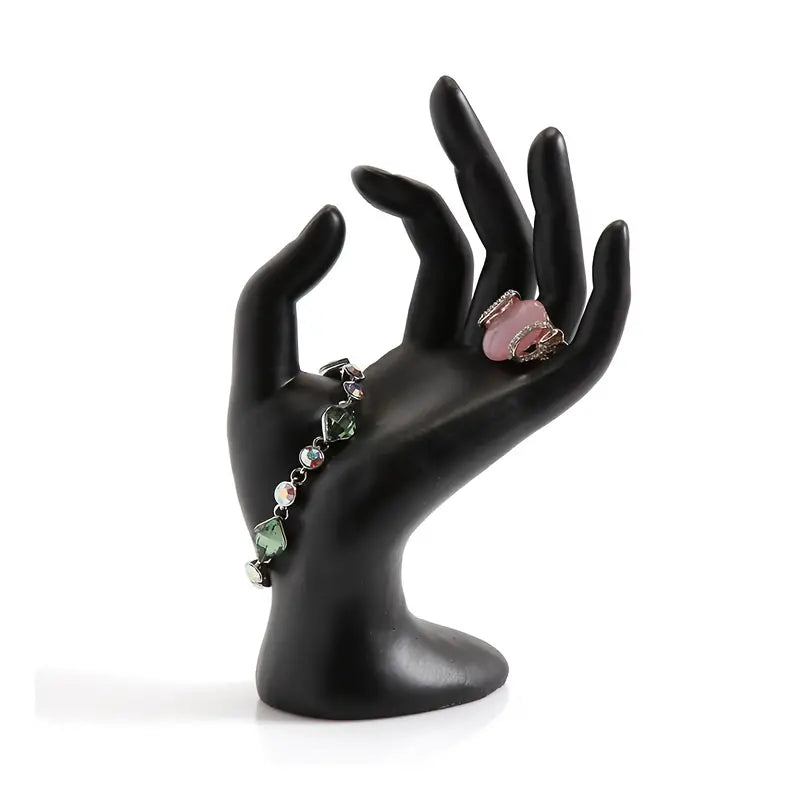 Hand Shape Jewelry Display Stand for Rings and Necklaces