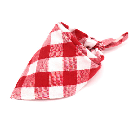 Scottish Plaid Large Baby Bib