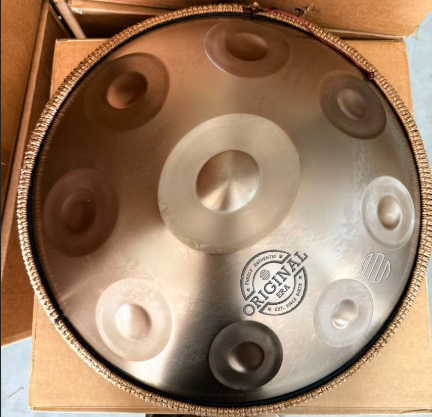 22" Handpan Drum in D Minor 440/432Hz - 9/10/12 Notes