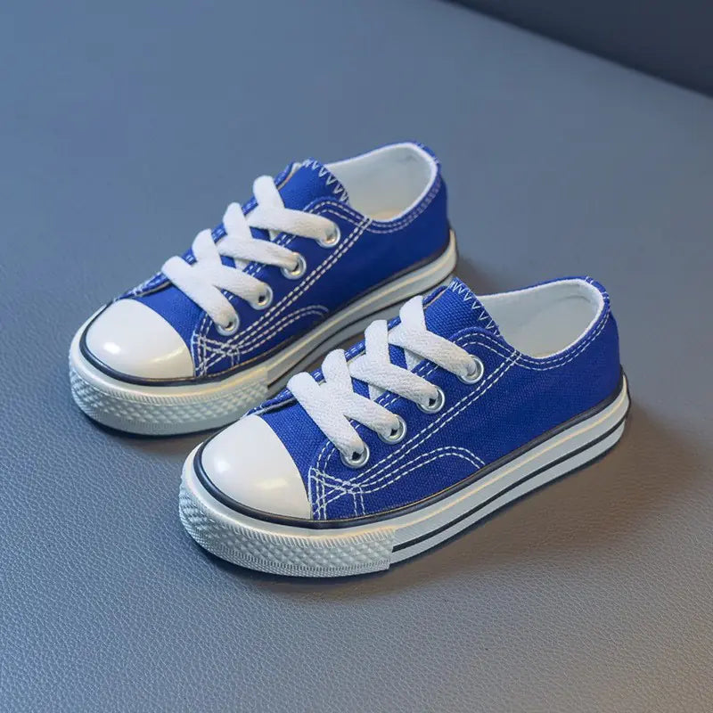 Kids' Canvas Low Top Sneakers ShoesS