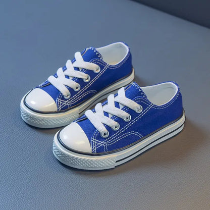 Kids' Canvas Low Top Sneakers ShoesS