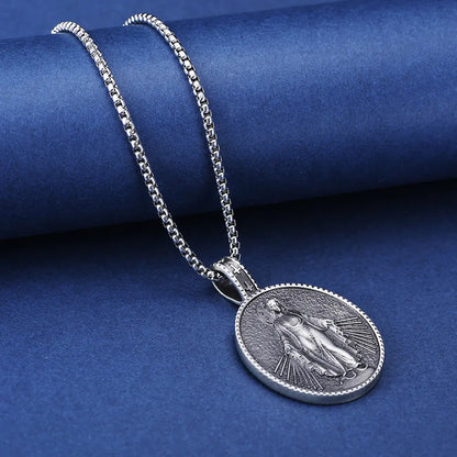 Vintage Charm Unisex Pendant Necklace