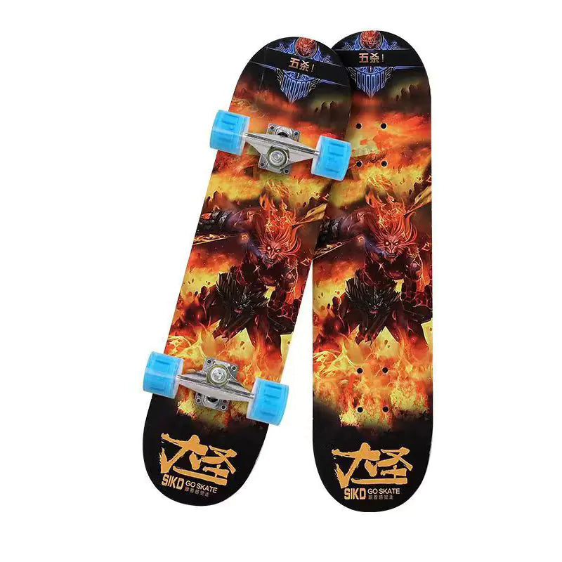 80cm Flashy Wheel Kids Skateboard