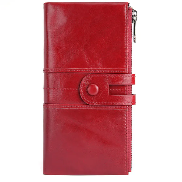 Genuine Leather Clutch Purse