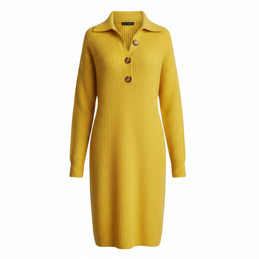 Women's Autumn And Winter Lazy Style Sweater Dress