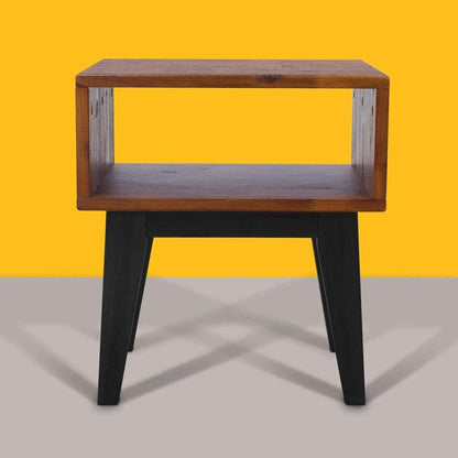 Acacia Serena Solid Wood Nightstand - Elegant and Durable Bedside Storage