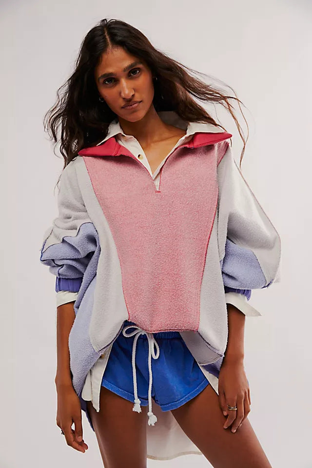 Loose And Lazy Style Cross-border Leisure Pullover Sweatshirt