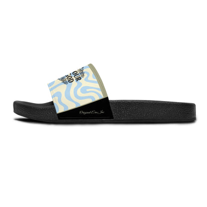 'Armour of God' Retro Wave Women's Slide Sandals