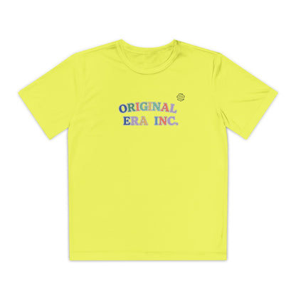 Youth Competitor Tee — "Original Era Inc." Kids' Christian Scripture T-Shirt (Matthew 5:9)