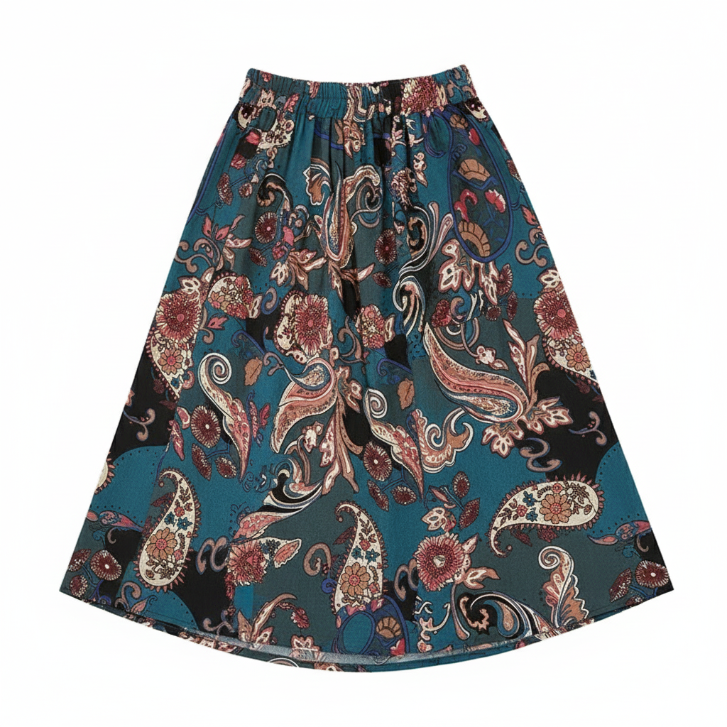 Women's Cotton Linen Ethnic Bloomers