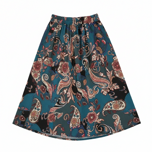 Women's Cotton Linen Ethnic Bloomers