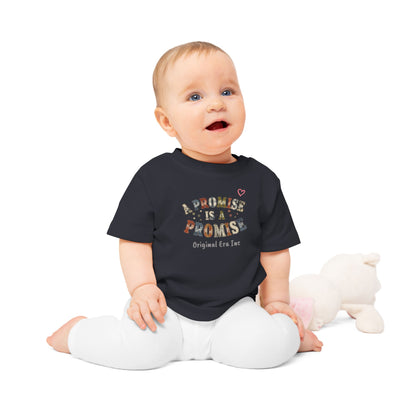 Baby T-Shirt — "A Promise Is A Promise" Vintage Logo Infant Tee