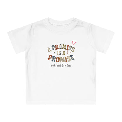 Baby T-Shirt — "A Promise Is A Promise" Vintage Logo Infant Tee
