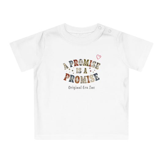 Baby T-Shirt — "A Promise Is A Promise" Vintage Logo Infant Tee