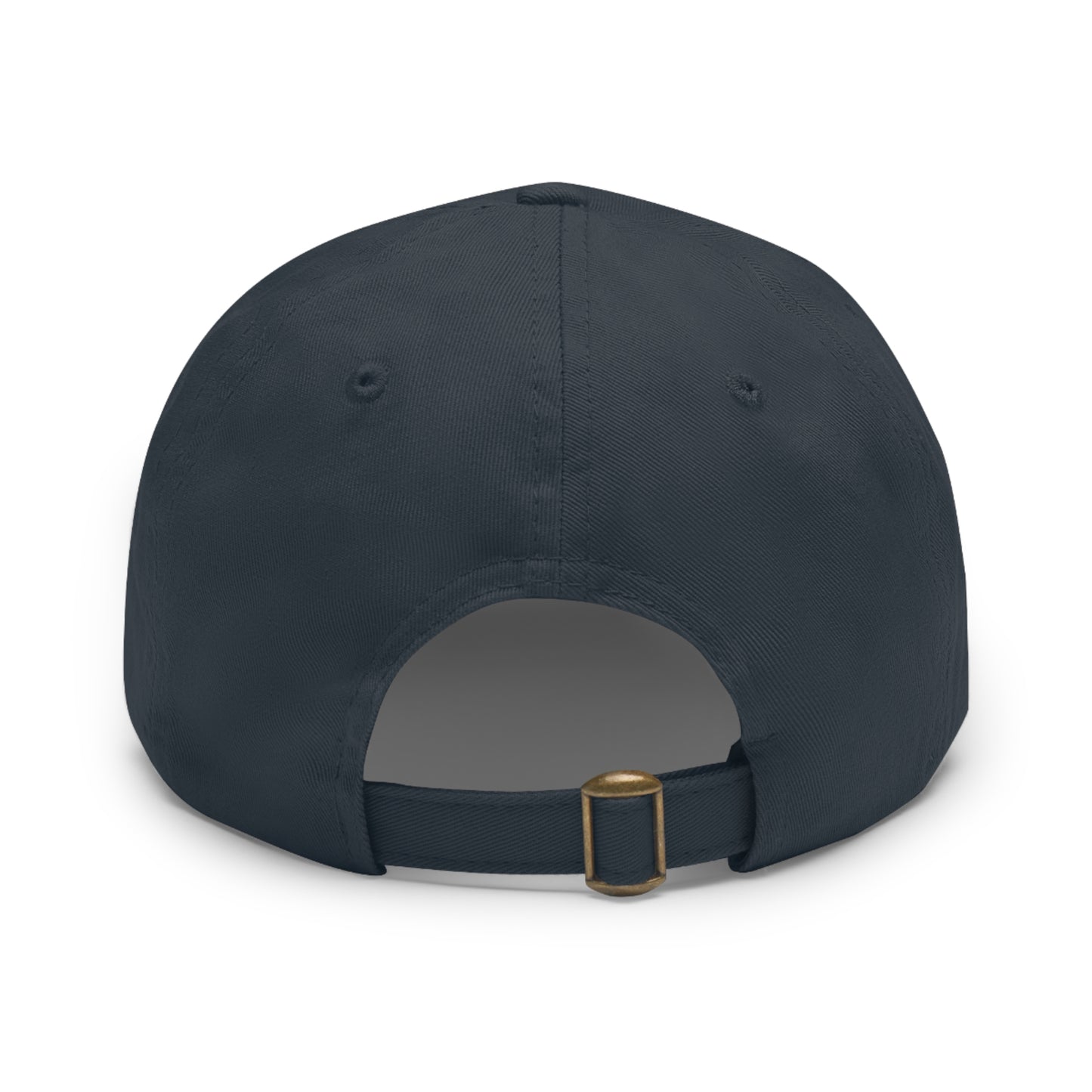 Set For Sail Leather Patch Dad Hat — Nautical Baseball Cap