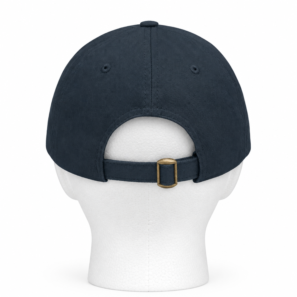 Set For Sail Leather Patch Dad Hat — Nautical Baseball Cap