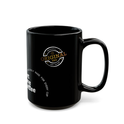 Stylish Black Art Love Coffee Mug