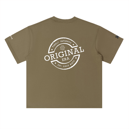 Retro Drive In Snack Bar Heavyweight Drop Shoulder Cotton T-Shirt