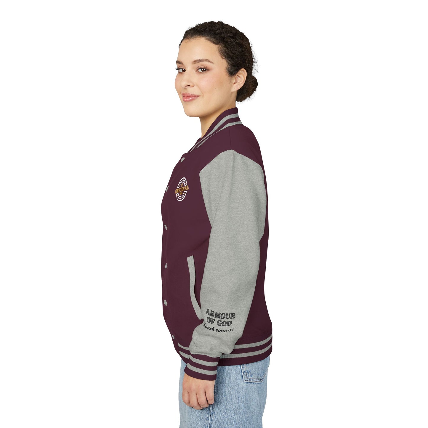 Letterman Jacket — 'Original' Retro Logo Varsity Jacket