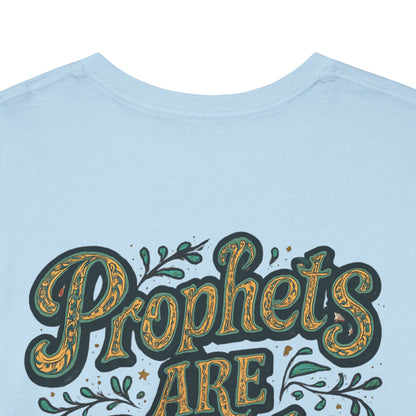 Poets Are Prophets Graphic Tee — Inspirational Poet Quote T-Shirt