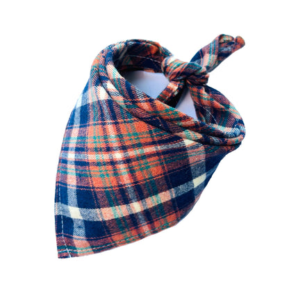 Scottish Plaid Large Baby Bib