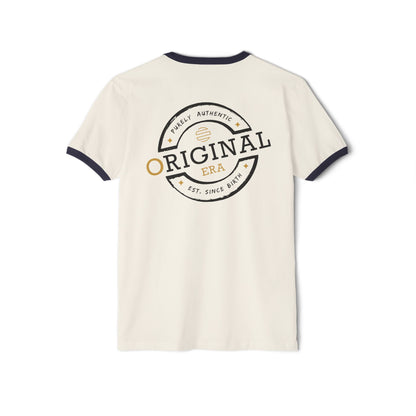 Mercy University Ringer T‑Shirt — Vintage "Original Era" Collegiate Tee