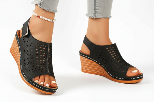 Open Toe Wedge Sandals