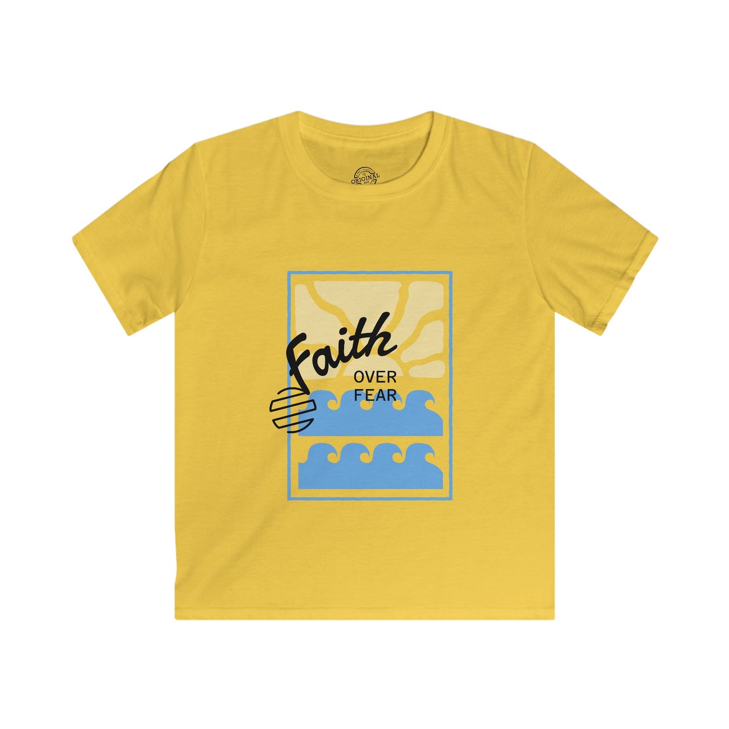 Faith Over Fear Kids Tee